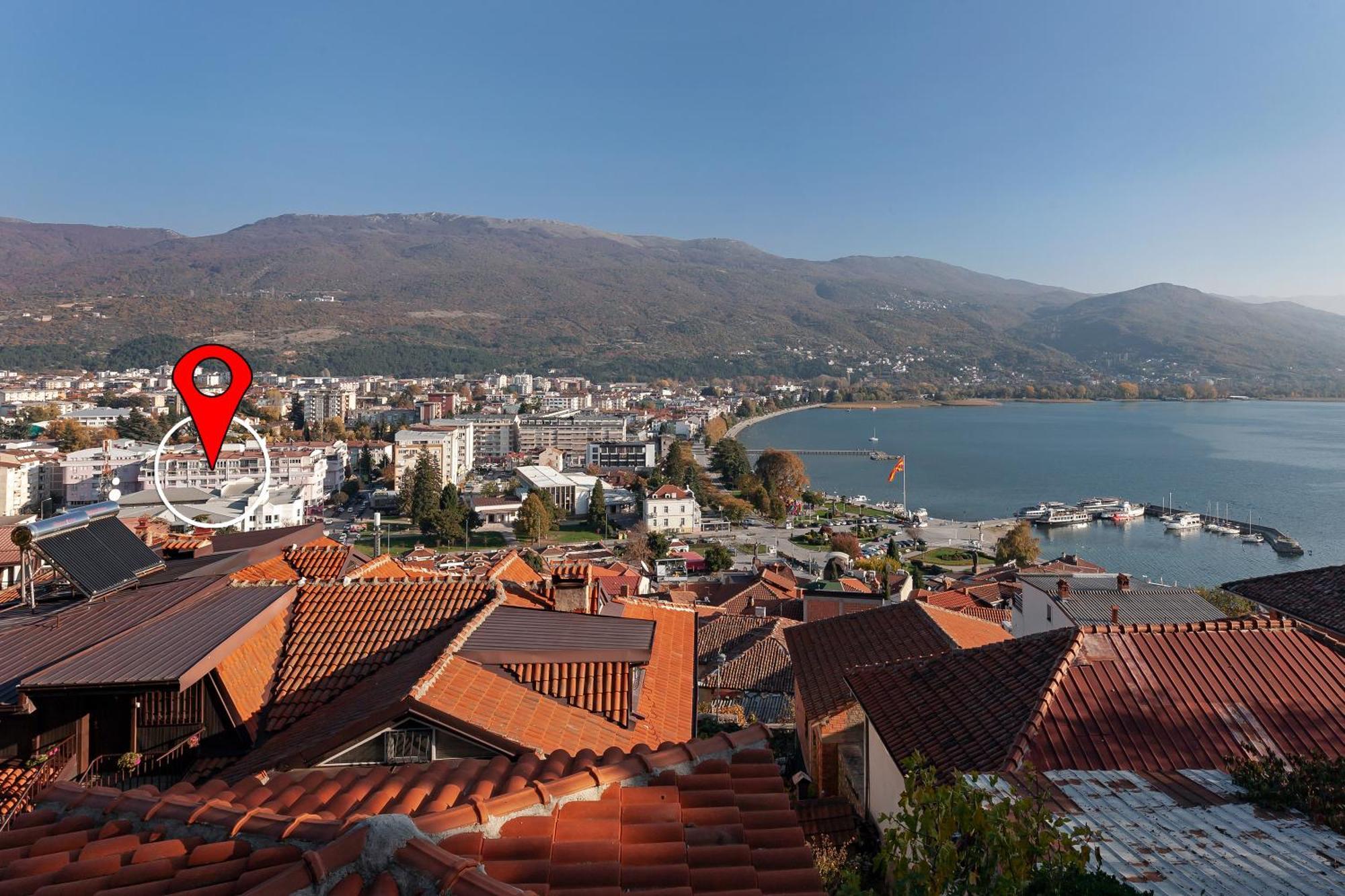 Petar Apartment-City Center, Ohrid Bagian luar foto